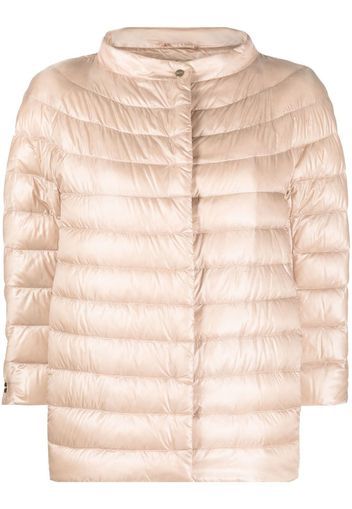 Herno mock-neck quilted puffer jacket - Pink