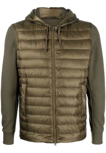Herno two-tone padded jacket - Green