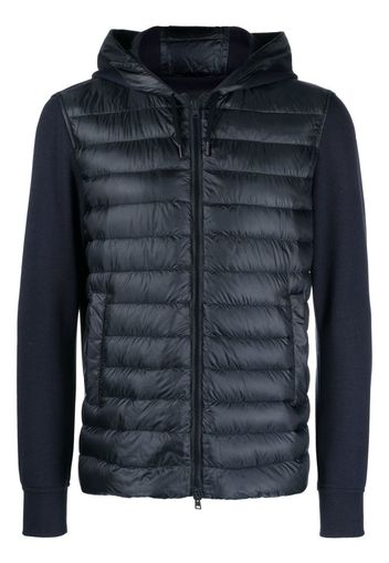 Herno contrasting-sleeves padded jacket - Blue