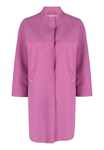 Herno concealed-fastening coat - Pink