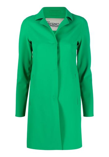 Herno First Act single-breasted coat - Green