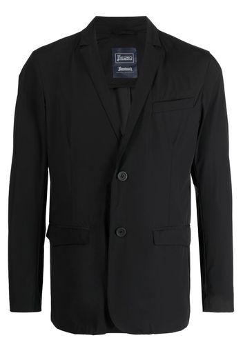 Herno plain single-breasted blazer - Black