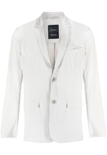 Herno plain single-breasted blazer - Grey