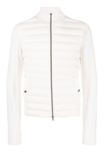 Herno padded zip-up jacket - White