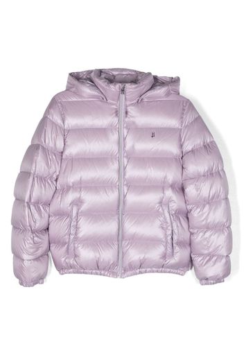 Herno Kids hooded padded jackets - Purple