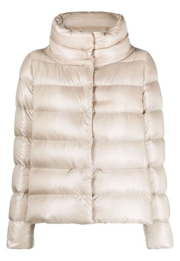 Herno funnel neck padded jacket - Gold