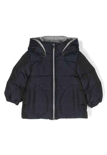 Herno Kids hooded down padded jacket - Blue