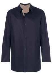 Herno single-breasted coat - Blue