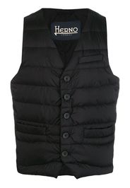 Herno padded waistcoat - Black