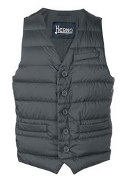 Herno quilted waistcoat - Grey