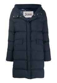 Herno hooded puffer coat - Blue