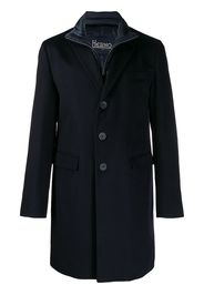 Herno single-breasted coat - Blue