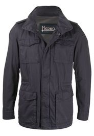 cargo-pocket military jacket