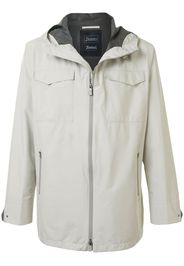 hooded pocket jacket