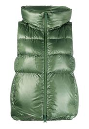 Herno zipped-up padded gilet - Green