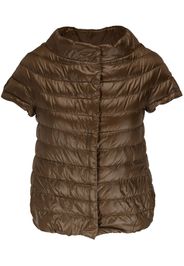 Herno short-sleeve quilted down jacket - Green