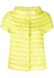 Herno Margherita short-sleeved puffer jacket - Green