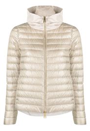 Herno padded zip-fastening jacket - Neutrals