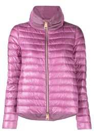 Herno zip-fastening padded jacket - Purple