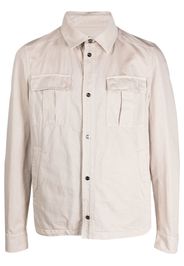 Herno chest-pockets shirt - Neutrals