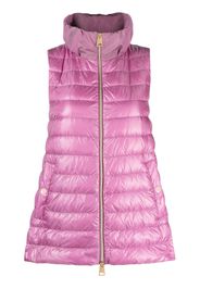 Herno padded zip-up gilet - Pink