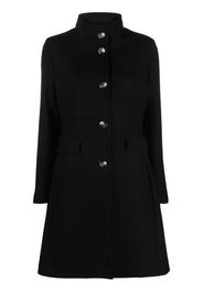 Herno single-breasted wool coat - Black
