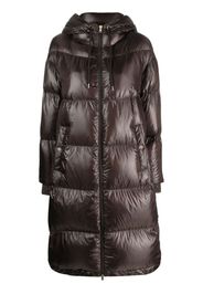 Herno lightweight padded hooded coat - Brown