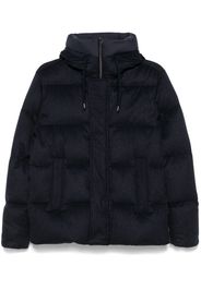 Herno brushed puffer jacket - Blue