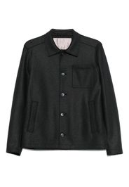 Herno button-fastening patch-pocket jacket - Blue