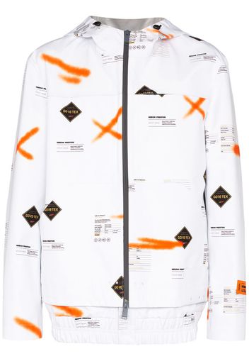 GORE-TEX printed windbreaker jacket