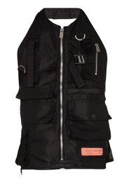 zipped vest