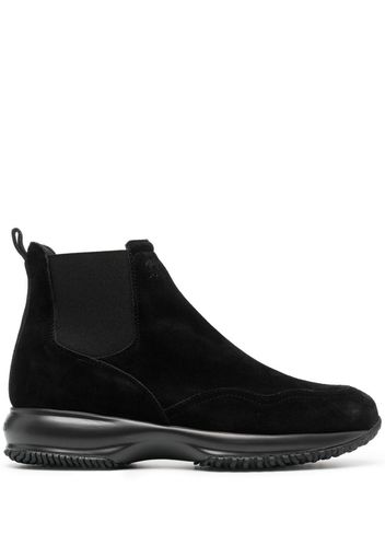 HOGAN Interactive leather chelsea boots - Black