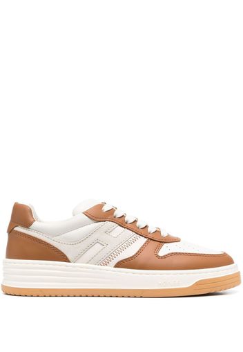 Hogan logo-detail low-top sneakers - Brown