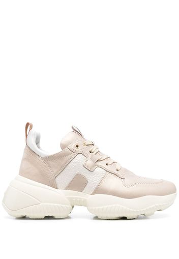 Hogan chunky-sole lace-up sneakers - Neutrals