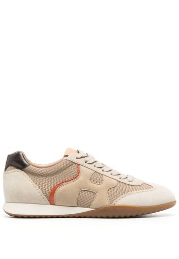 Hogan Rebel lace-up trainers - Neutrals