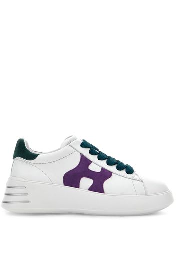 Hogan Rebel low-top leather sneakers - White