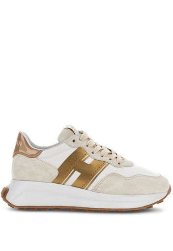 Hogan Interactive low-top suede sneakers - Neutrals