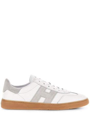 Hogan Cool panelled leather sneakers - White