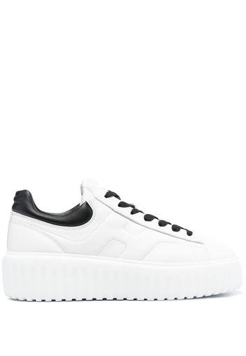 Hogan H-Stripes low-top platform sneakers - White