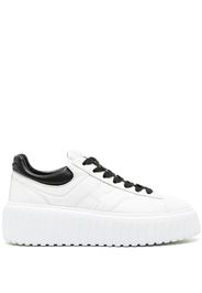 Hogan logo-embroidered low-top sneakers - White