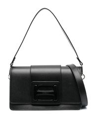 Hogan H-Bag leather shoulder bag - Black