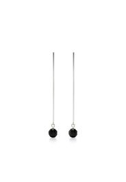 Hsu Jewellery longline perspective swing earrings - Silver