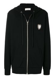 Ih Nom Uh Nit long embroidered hoodie - Black