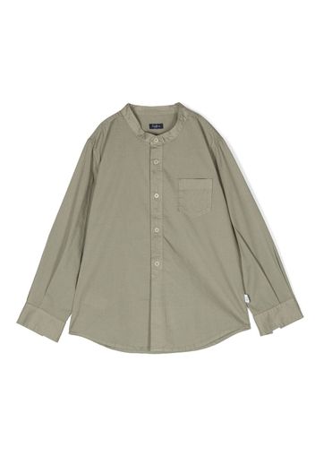 Il Gufo pocket cotton-blend shirt - Green