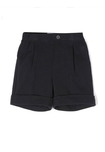 Il Gufo cotton casual shorts - Blue