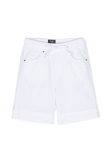 Il Gufo knee-length cotton shorts - White