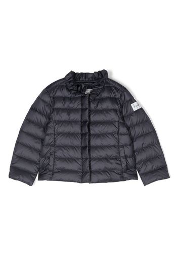 Il Gufo zipped padded jacket - Blue