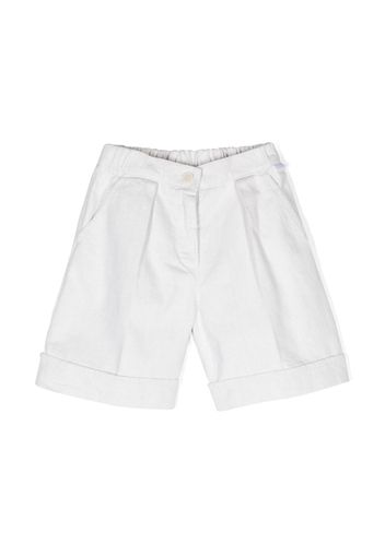 Il Gufo elasticated-waistband casual shorts - Neutrals