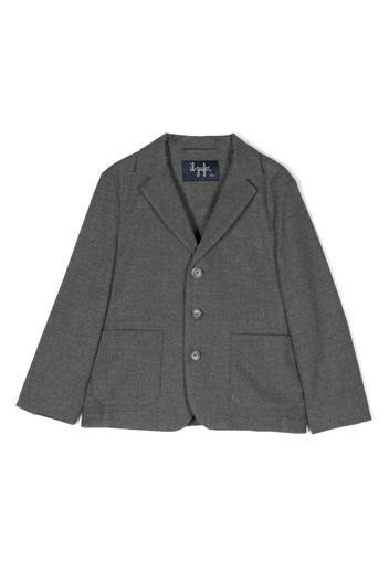 Il Gufo single-breasted blazer - Grey