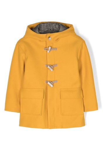 Il Gufo Montgomery hooded duffle coat - Yellow